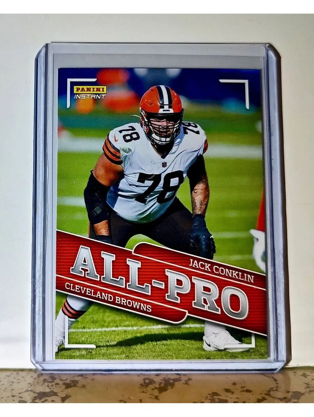 Jack Conklin 2020 Panini All-Pro NFL #8 Football Card 1/241 Cleveland Browns